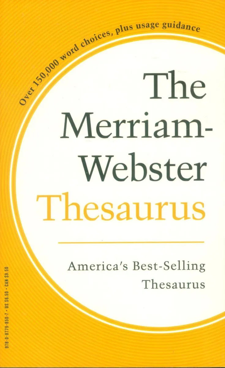 DICTIONARY THE MERRIAM-WEBSTER THESAURUS